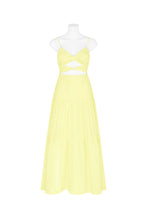 Load image into Gallery viewer, Midi Dress with Knot Detail - Yellow
