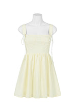 Load image into Gallery viewer, Yellow Summer Mini with Bow Tie Detail
