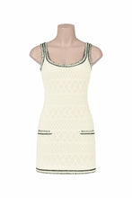 Load image into Gallery viewer, Knit Mini Dress in Cream Colour
