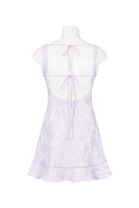 Lilac Mini with Double Back Tie