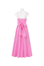 Load image into Gallery viewer, Pink Midi Dress with Bow
