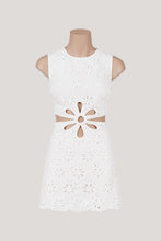 Load image into Gallery viewer, Lotus Cut-Out Mini Dress
