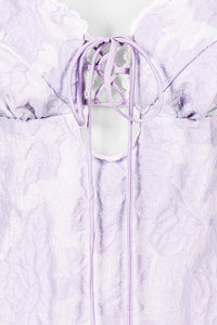 Lilac Mini with Double Back Tie