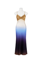 Load image into Gallery viewer, Blue Cocktail Midi Dress
