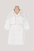 Load image into Gallery viewer, White Mini Day Dress
