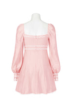 Load image into Gallery viewer, Pink Mini with Lace Trim Detail
