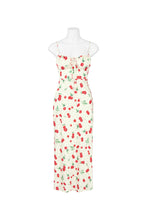 Load image into Gallery viewer, Cherry Print Cream Midi
