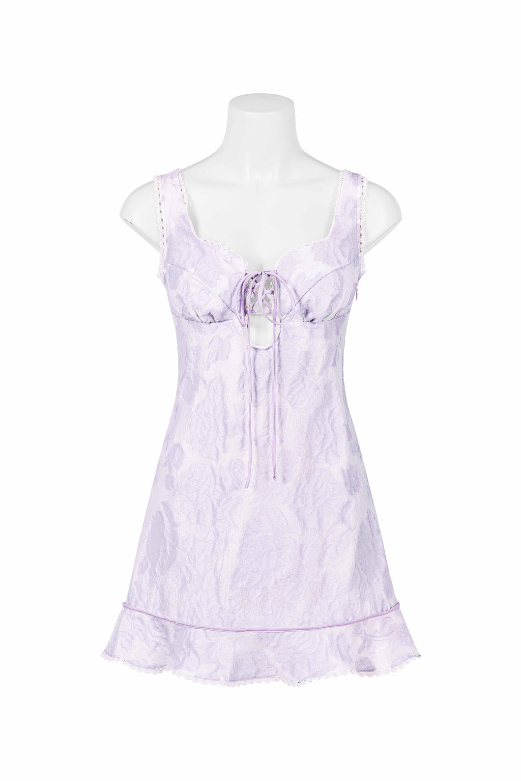 Lilac Mini with Double Back Tie